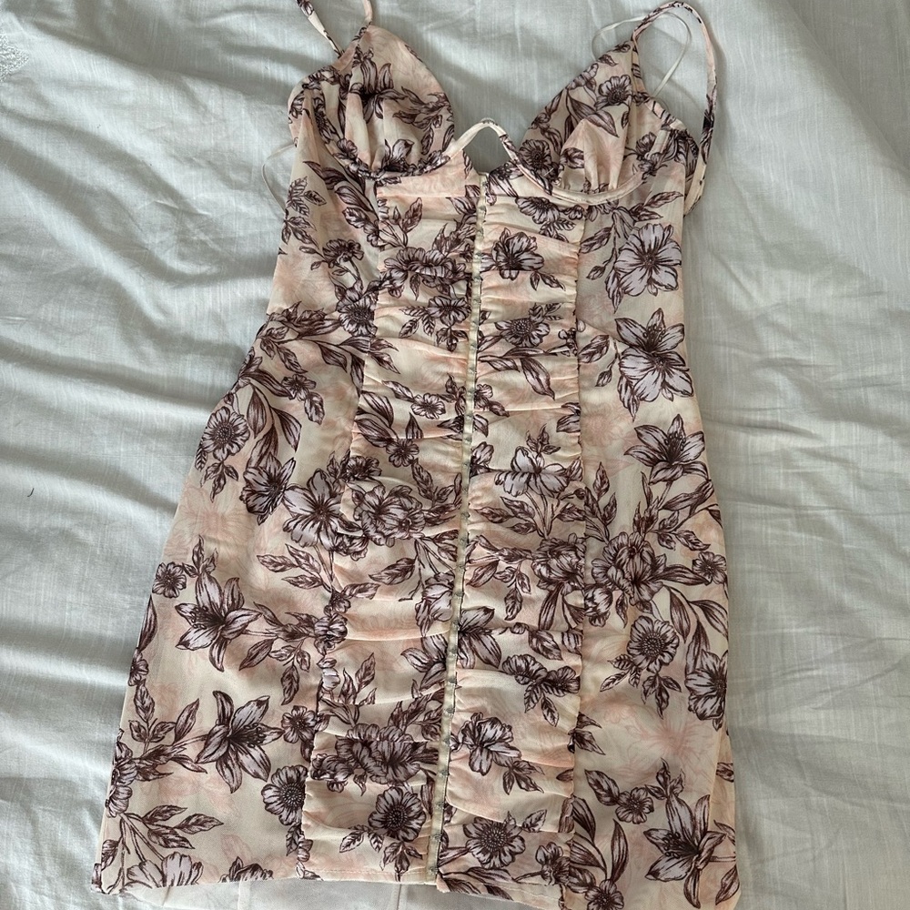 New BEC + BRIDGE     
Nova Mini Dress In Florence Floral - Picture 5 of 8